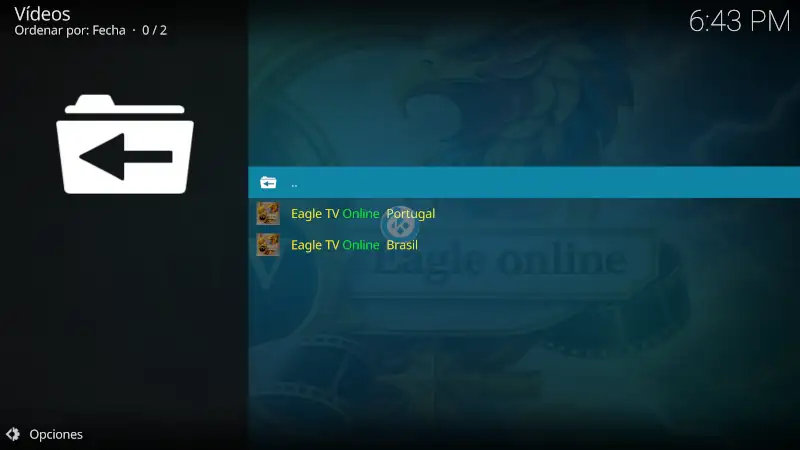 addon eagle tv online en kodi