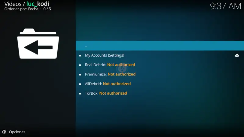 addon luc_kodi en kodi