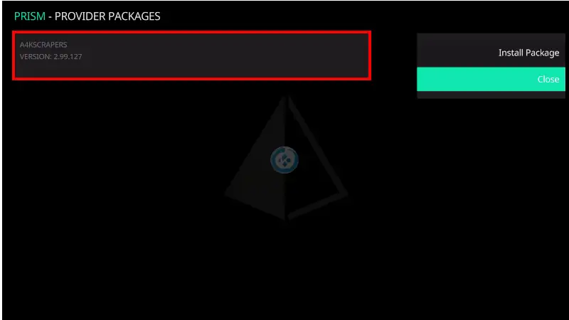 addon Prism en Kodi