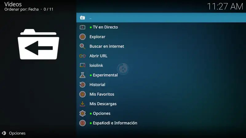 addon EspaDaily en Kodi