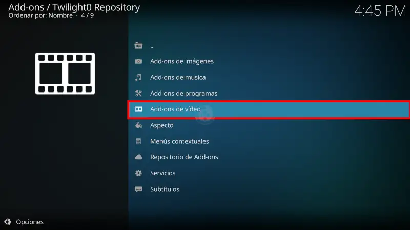 addon NewPipe en Kodi
